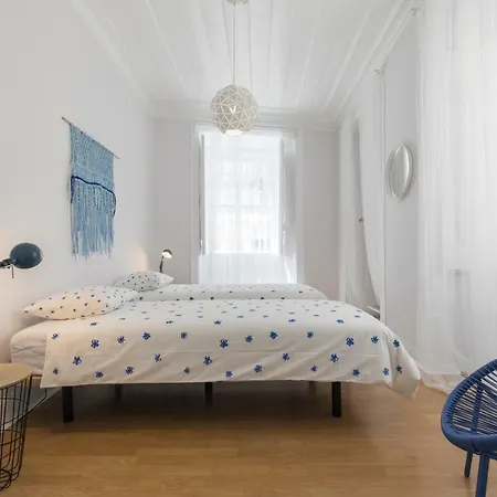 Blue Tiles In Center