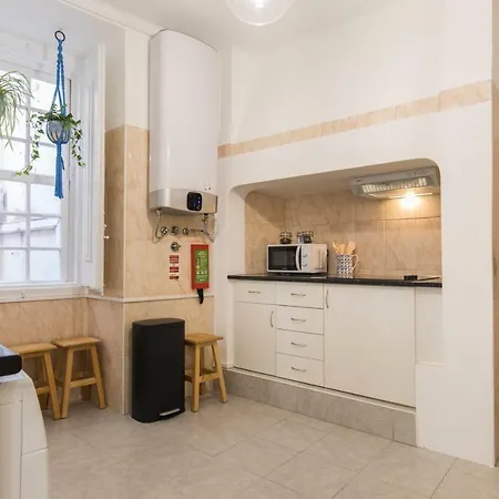 Blue Tiles In Center Apartment